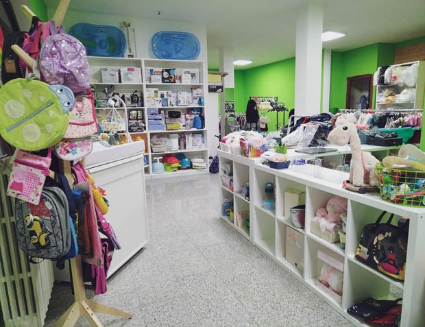 C'era una volta Voghera - interno negozio